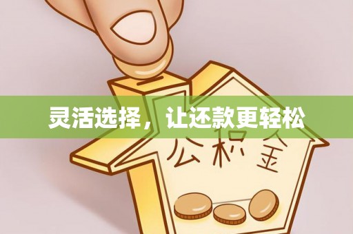锡林郭勒盟灵活选择，让还款更轻松