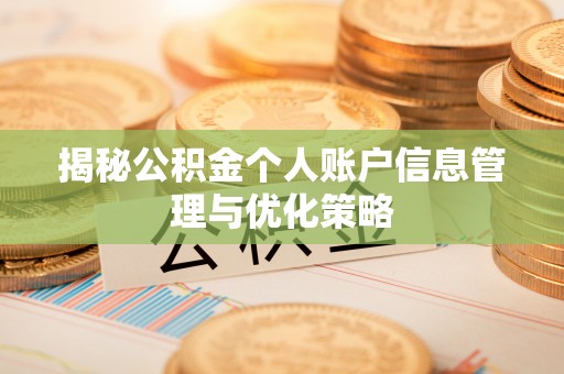 锡林郭勒盟揭秘公积金个人账户信息管理与优化策略