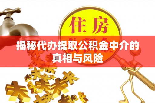 锡林郭勒盟揭秘代办提取公积金中介的真相与风险