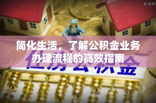 锡林郭勒盟简化生活，了解公积金业务办理流程的高效指南