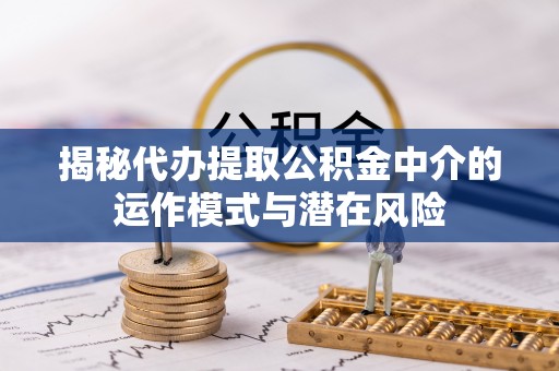 锡林郭勒盟揭秘代办提取公积金中介的运作模式与潜在风险